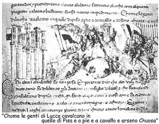 manoscritto sulla conquista del castello di molina di quosa